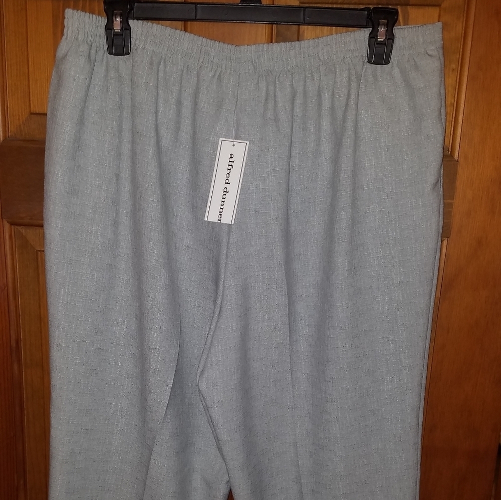 Alred Dunner 18 Proportioned Medium Grey Pockets - Picture 2 of 3